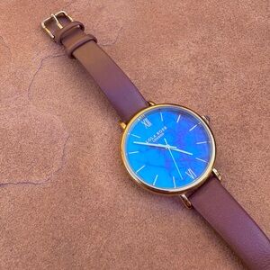 Lola Rose Blue Agate Watch 🦋